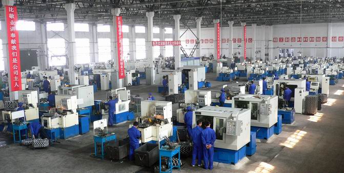Wuxi FSK Transmission Bearing Co., Ltd linha de produção da fábrica 0