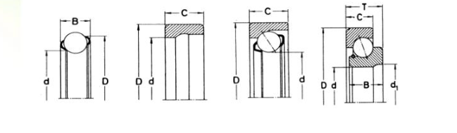 Rolamento esférico da coluna de direcção dos rolamentos de rolo 5666683 para o × 7.9mm do caminhão 27.5mm ×38.1mm 0